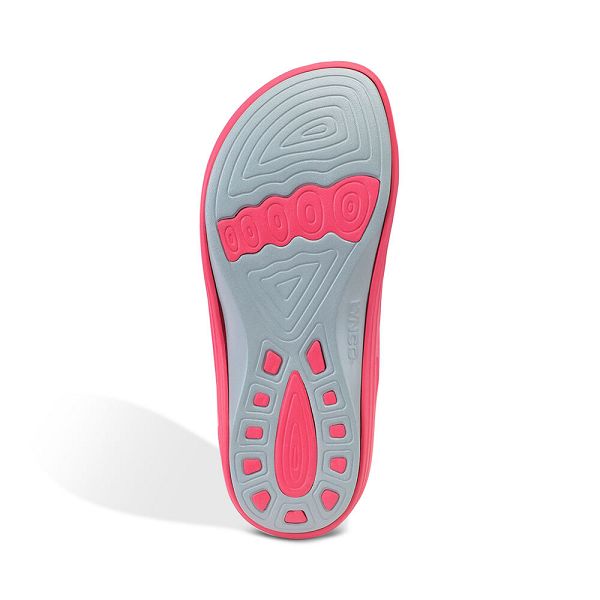 Aetrex Women's Bali Orthotic Slippers Watermelon Sandals UK 5079-191